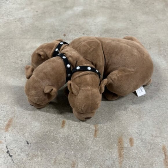 Harry Potter 3 Headed Dog Plush Cerberus Fluffy Wizarding Universal Studios 14" - Picture 1 of 2